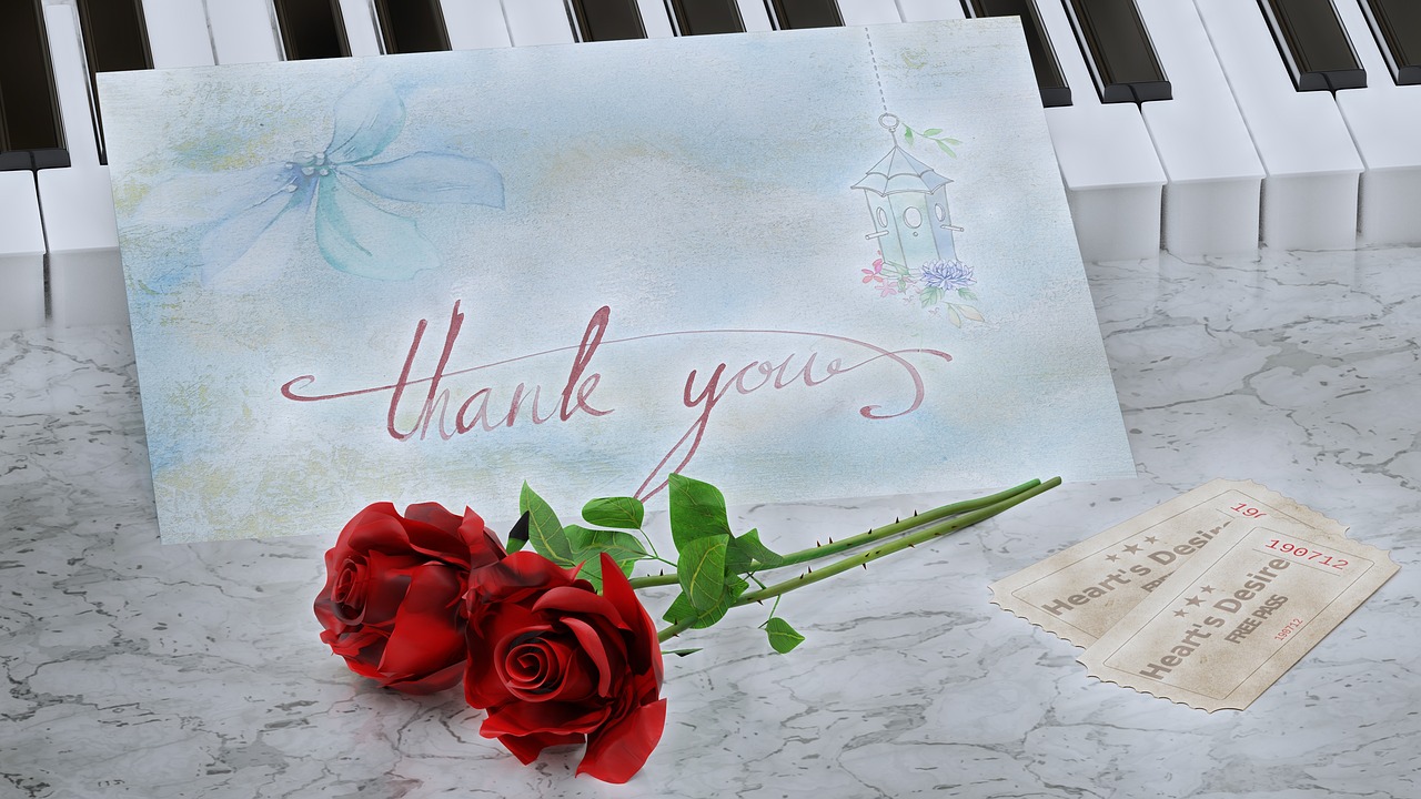 thank you roses map free photo