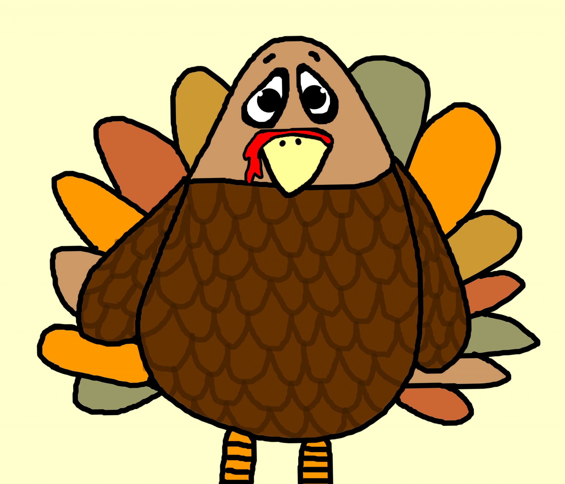 thanksgiving turkey illustration free photo