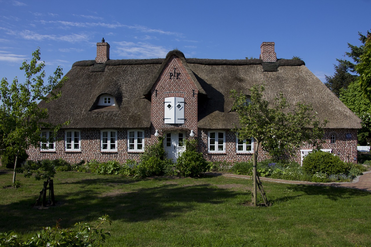 thatched roof  house  thatched free photo