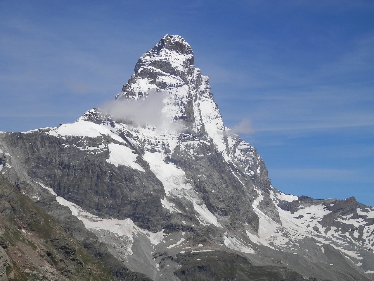 mount matterhorn mountain alps free photo