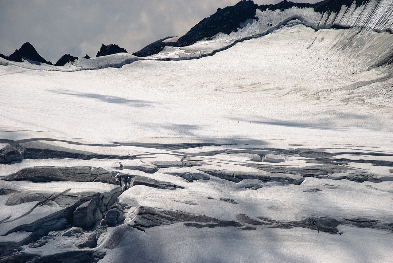 the alps the glacier expedition free photo