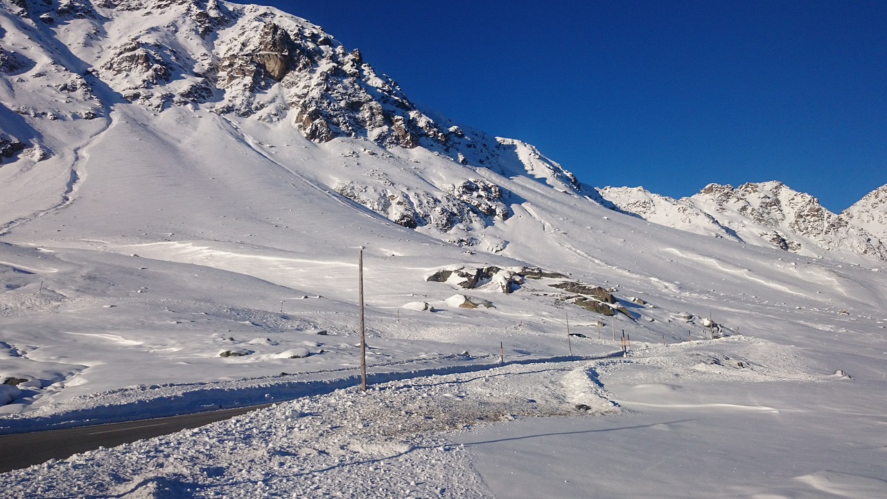 the alps snow mountains free photo