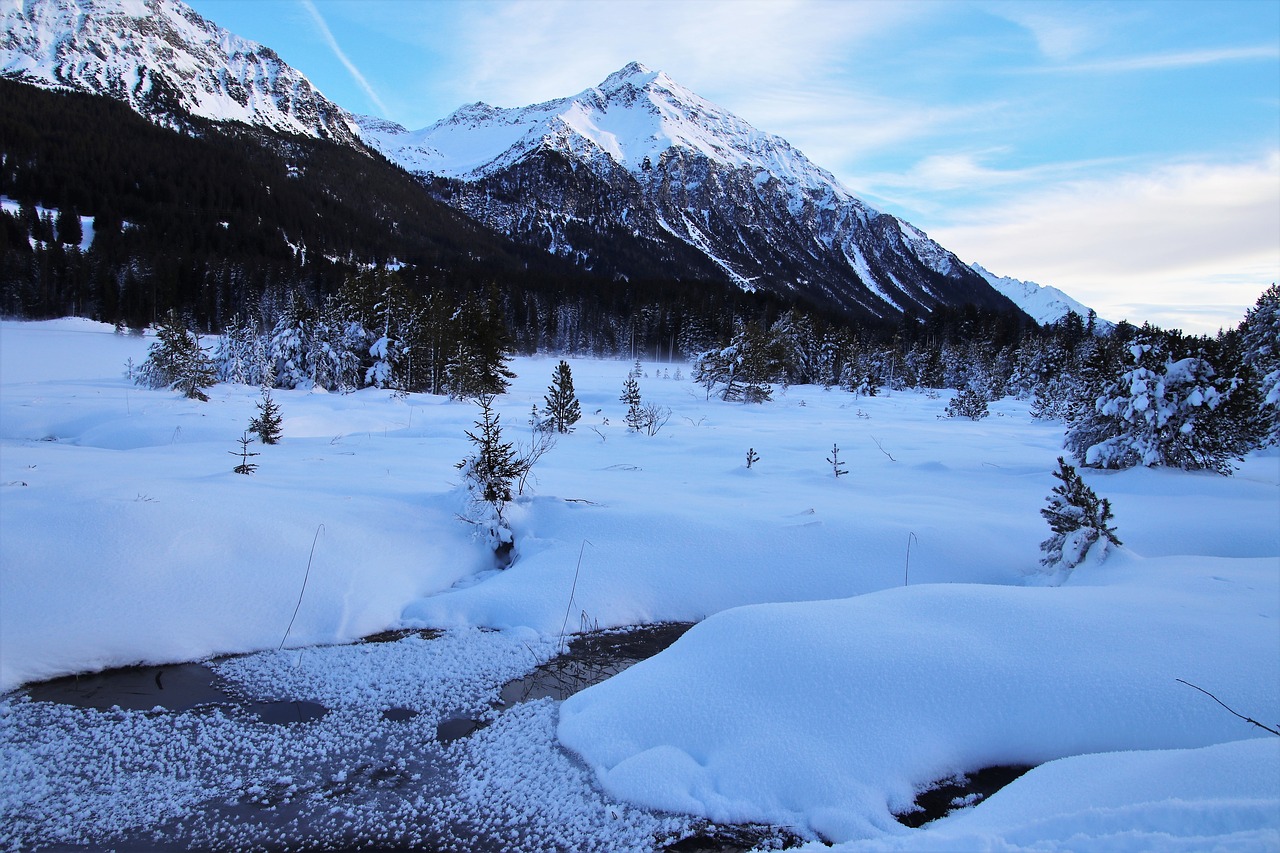 the alps  view  icy free photo