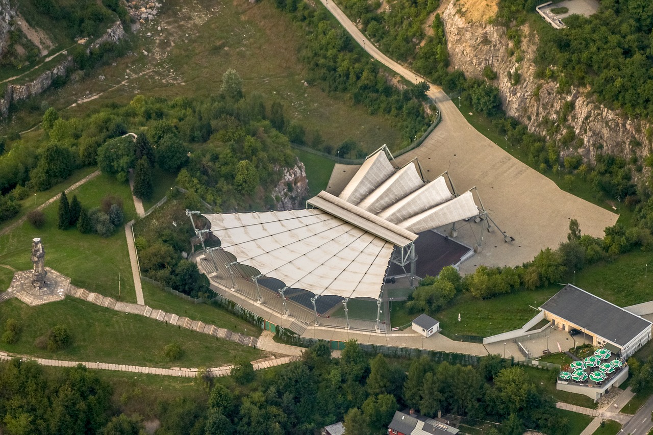 the amphitheater kadzielnia kielce free photo