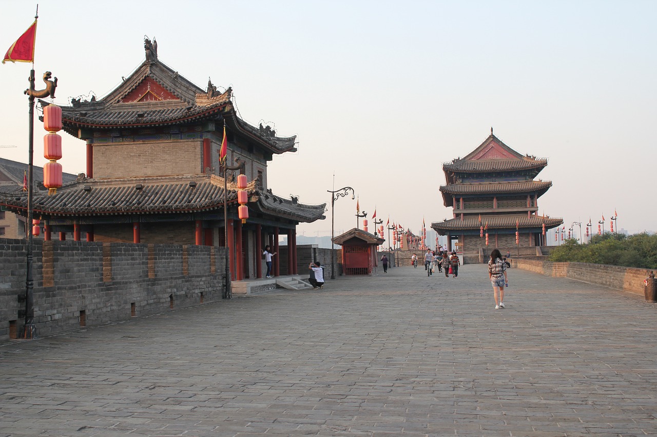 the ancient capital xi'an chinese culture free photo