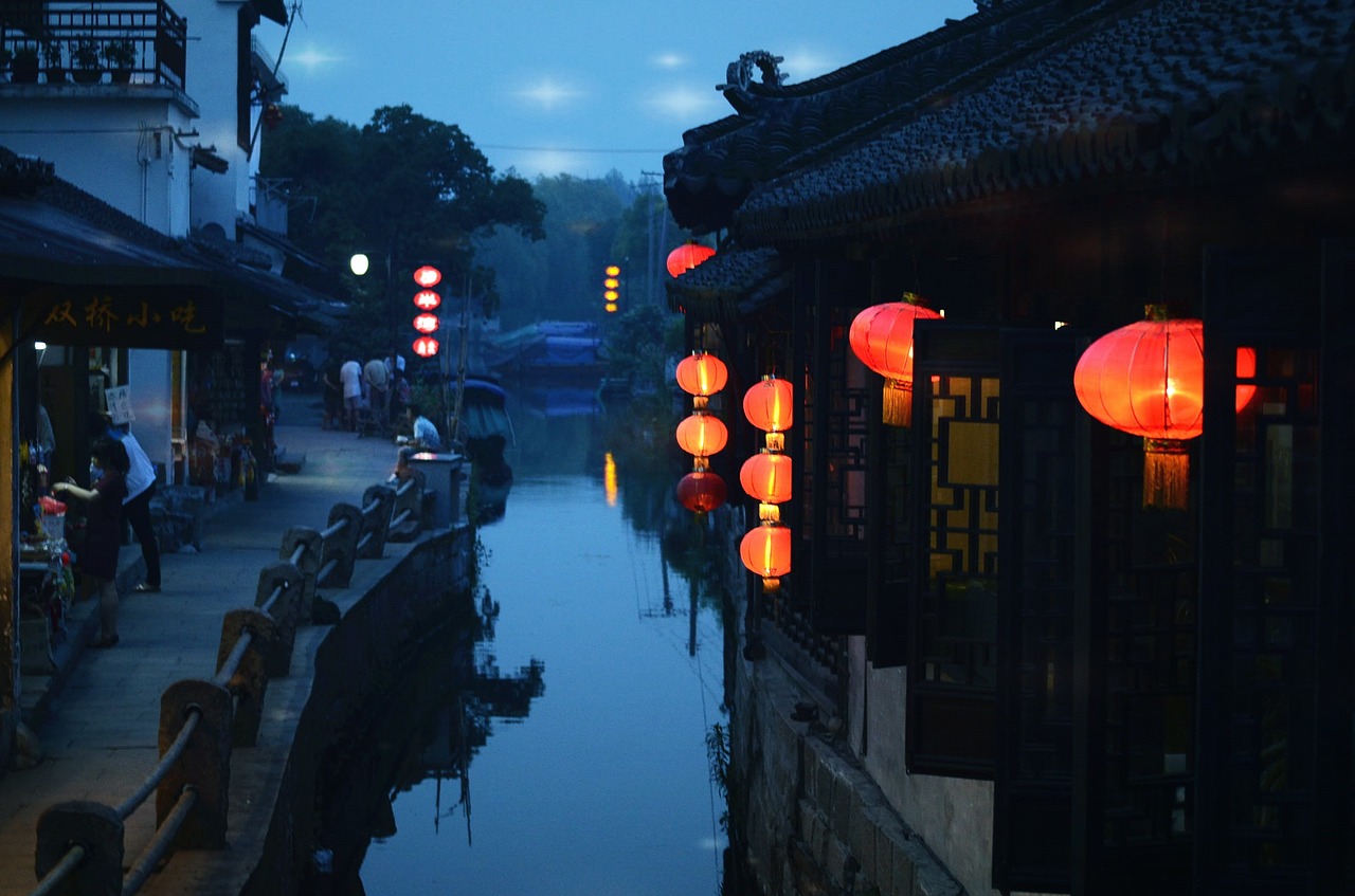 the ancient town jiangnan suzhou free photo