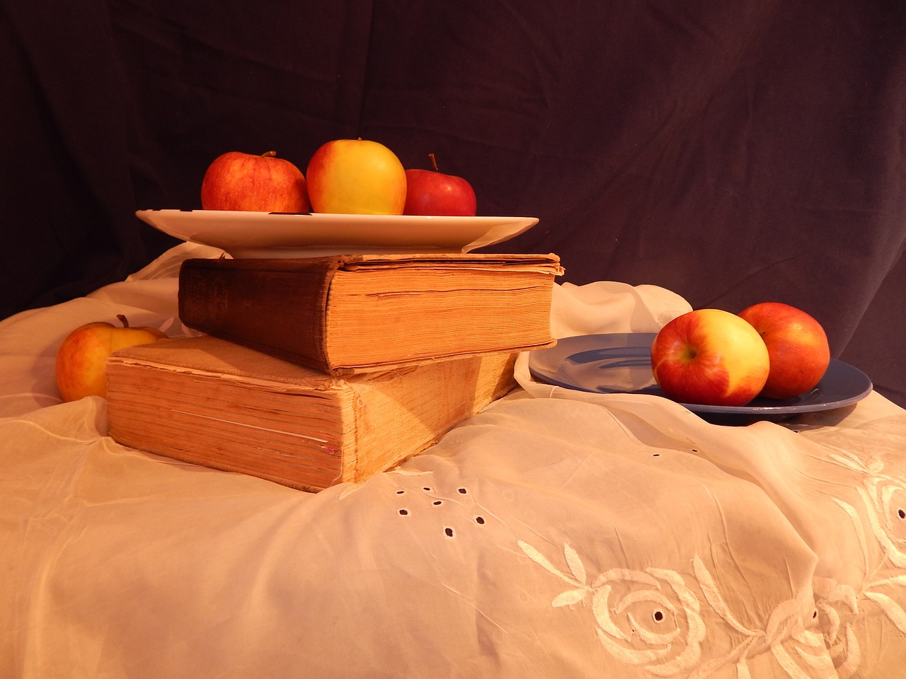 the attempt still life books free photo