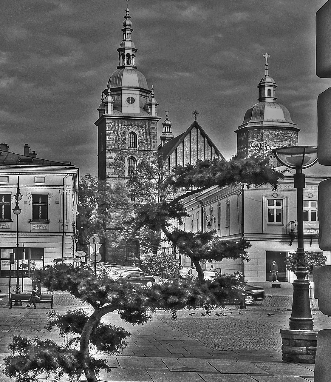 the basilica of st margaret church towers free photo