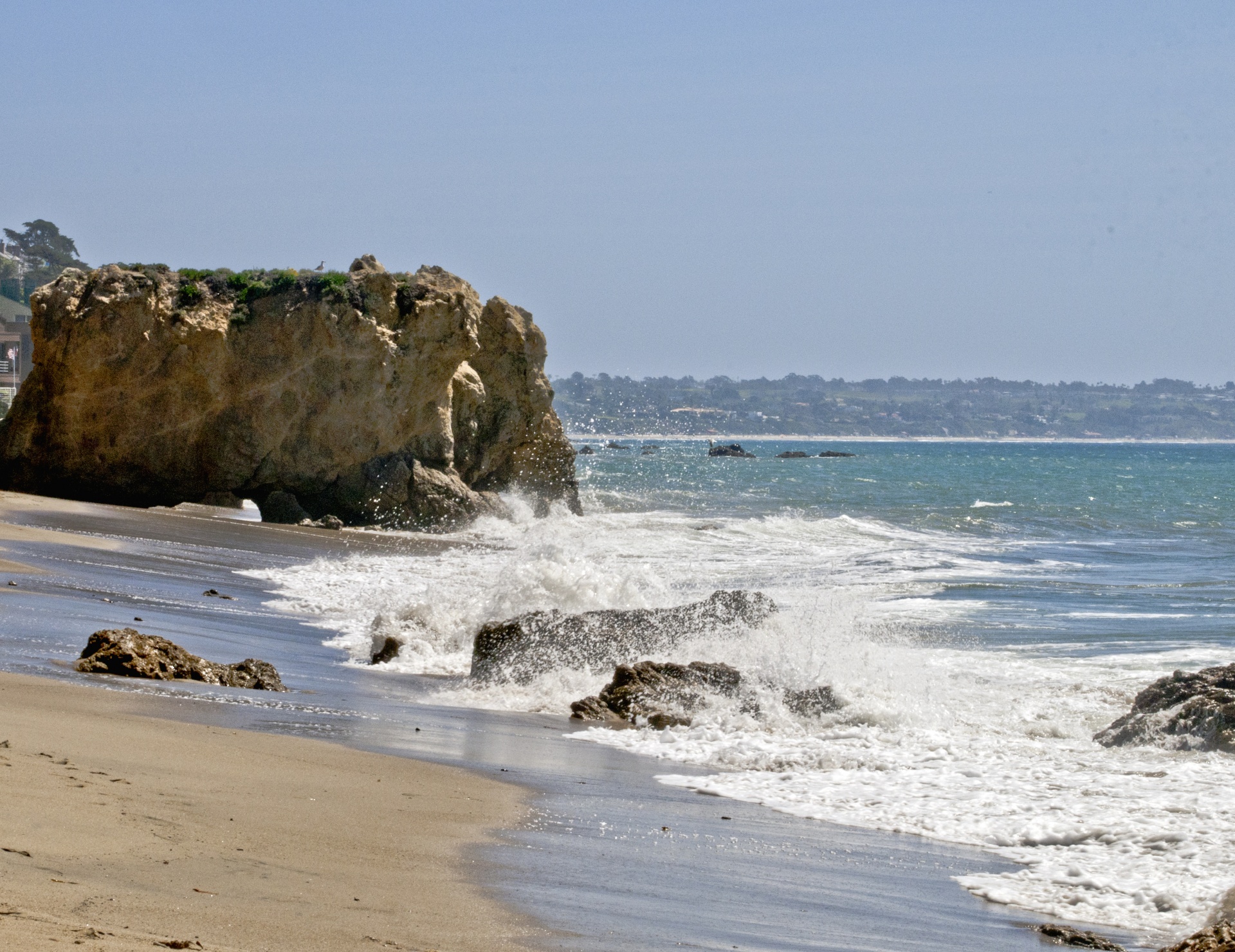 beach sea waves free photo