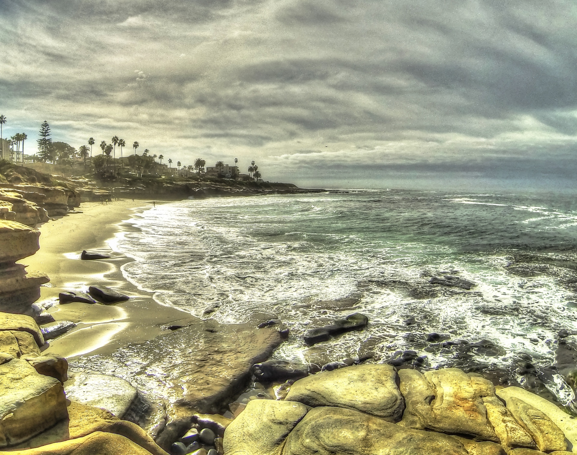 beach ocean sea free photo