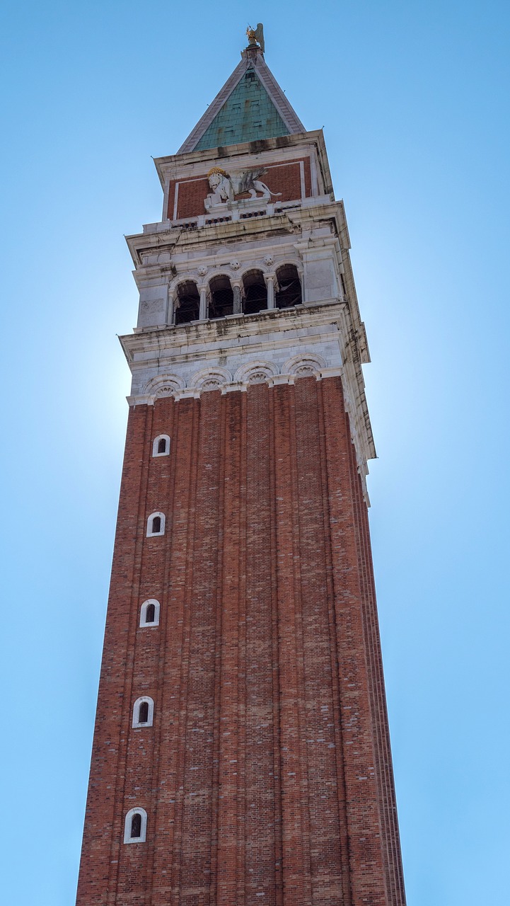 the bell tower of san marco venice  venice  italy free photo