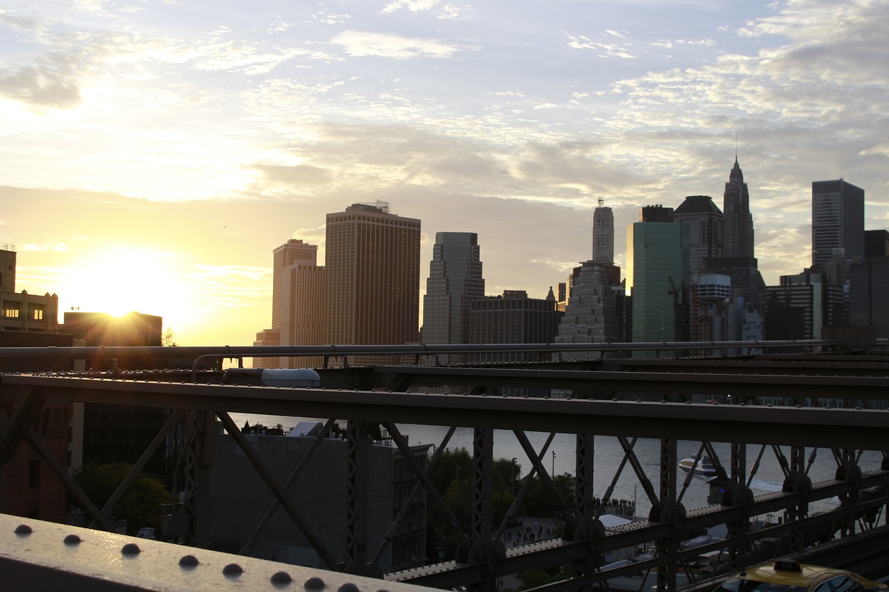 the brooklyn bridge  new york  united states free photo