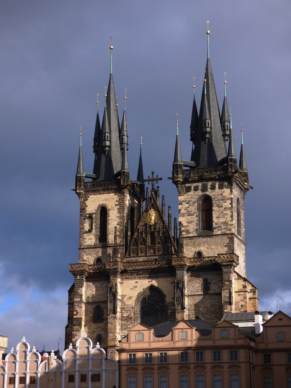 the cathedral prague tower free photo