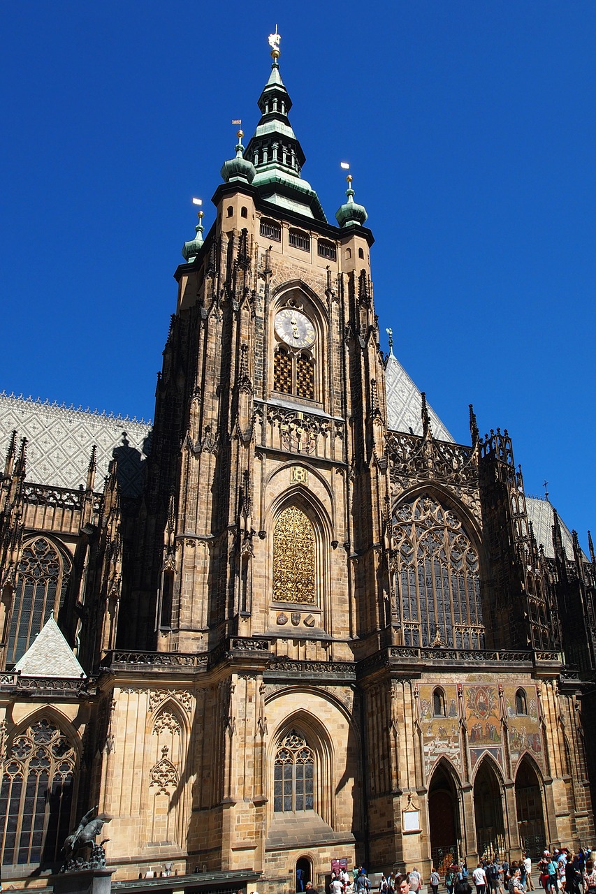 the cathedral  czech republic  prague free photo