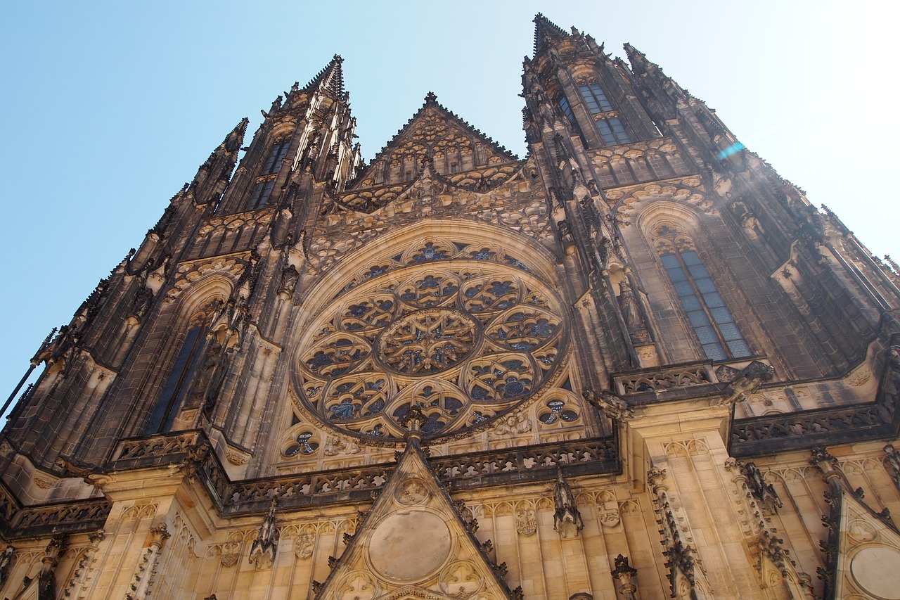 the cathedral  prague  the czech republic free photo