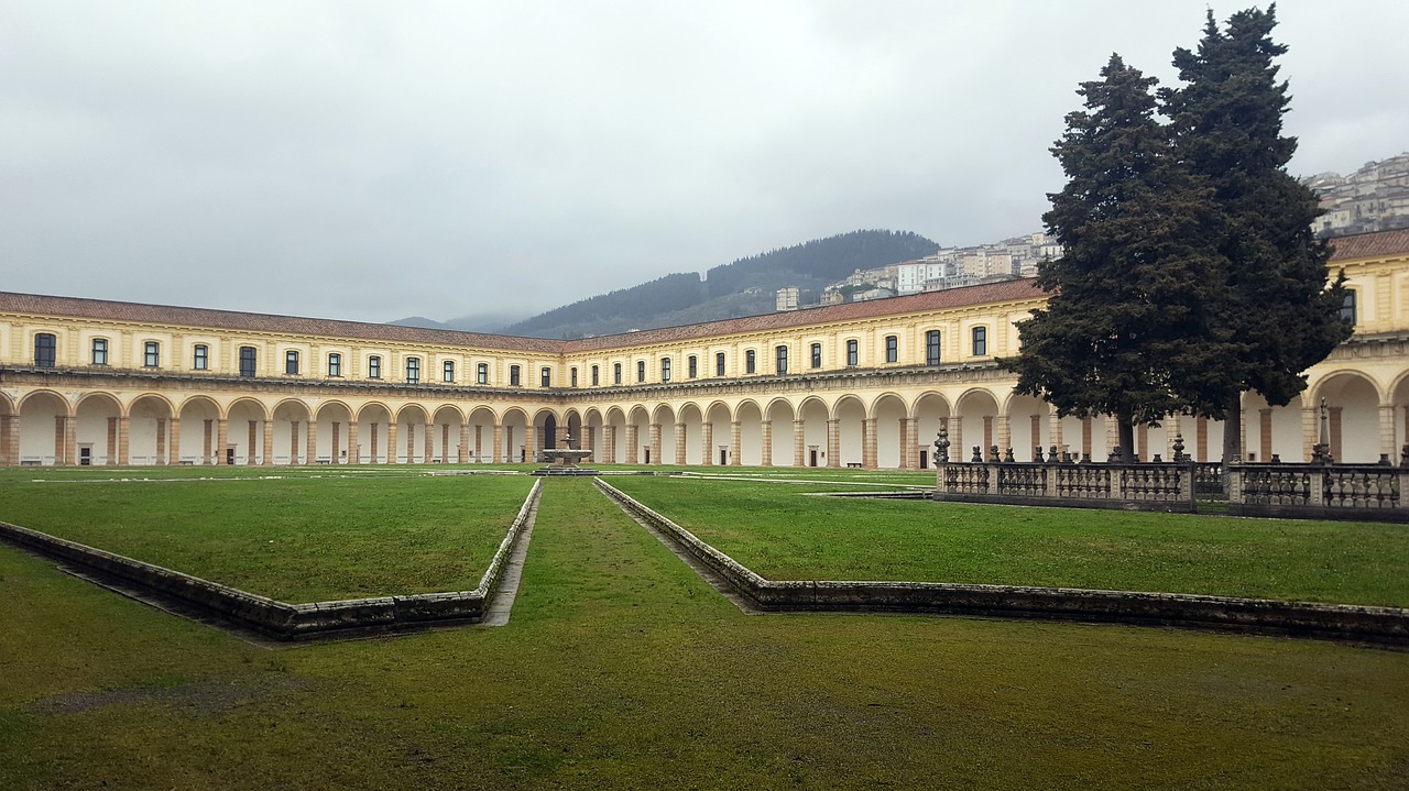 the certosa di padula  salvatore monetti  monument free photo