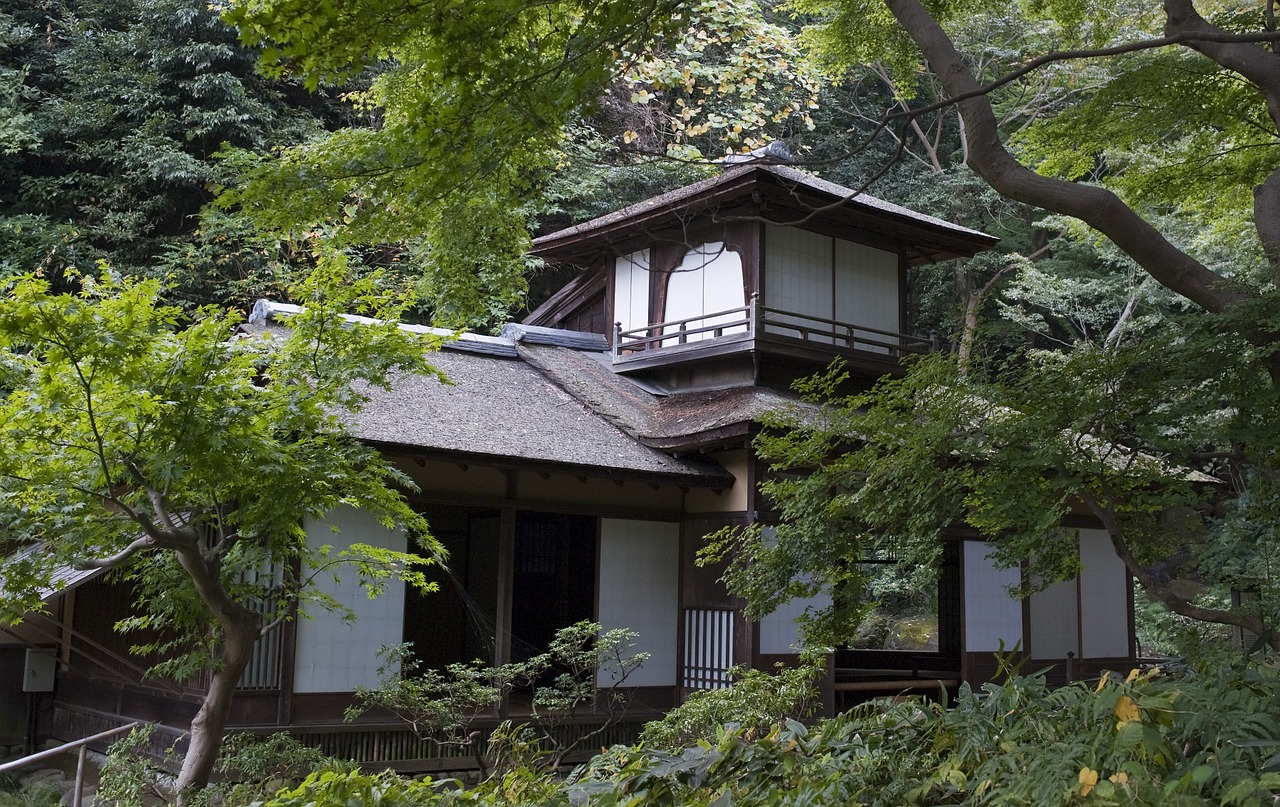 the chōshūkaku japanese house traditional free photo