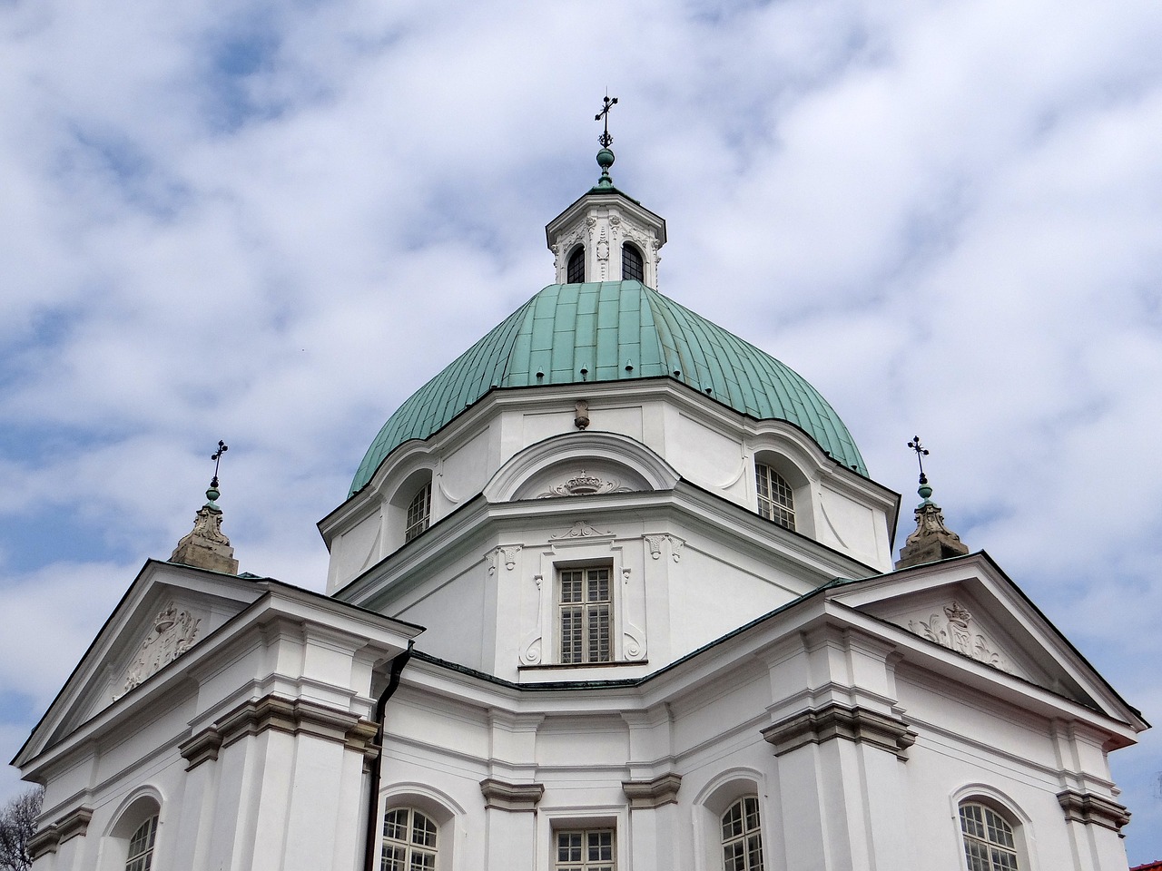 the church of st casimir warsaw free photo