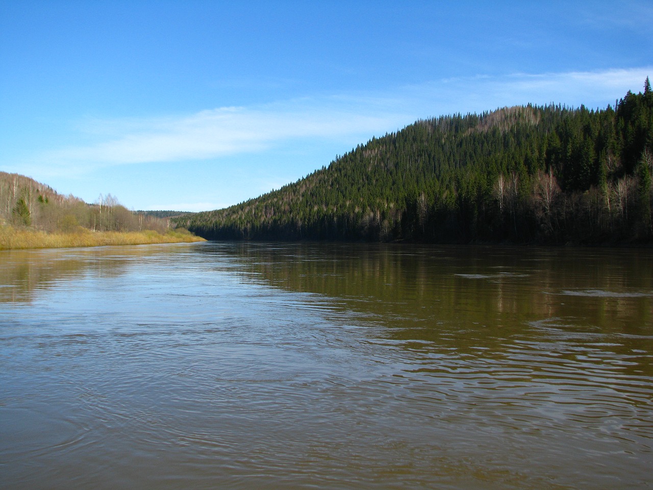 the chusovaya river perm krai spring free photo