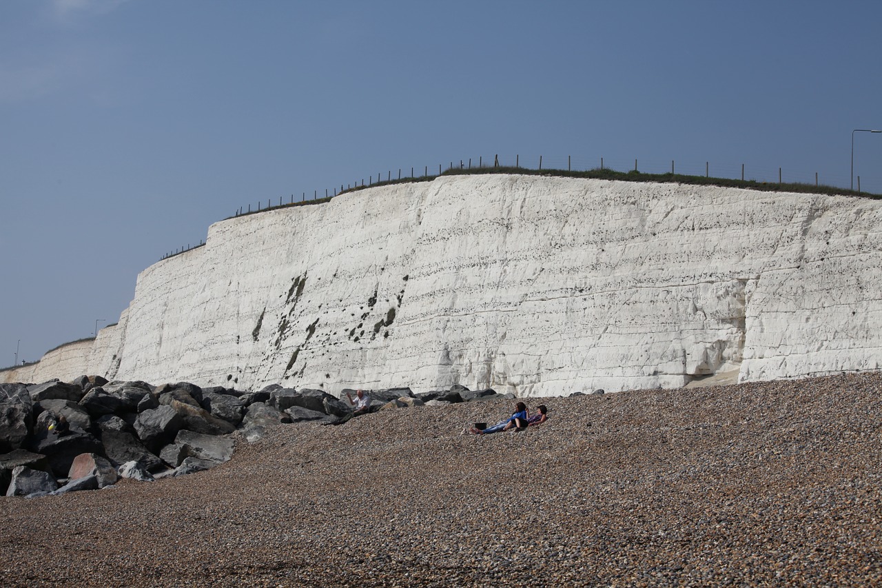 brighton the cliffs cliff free photo