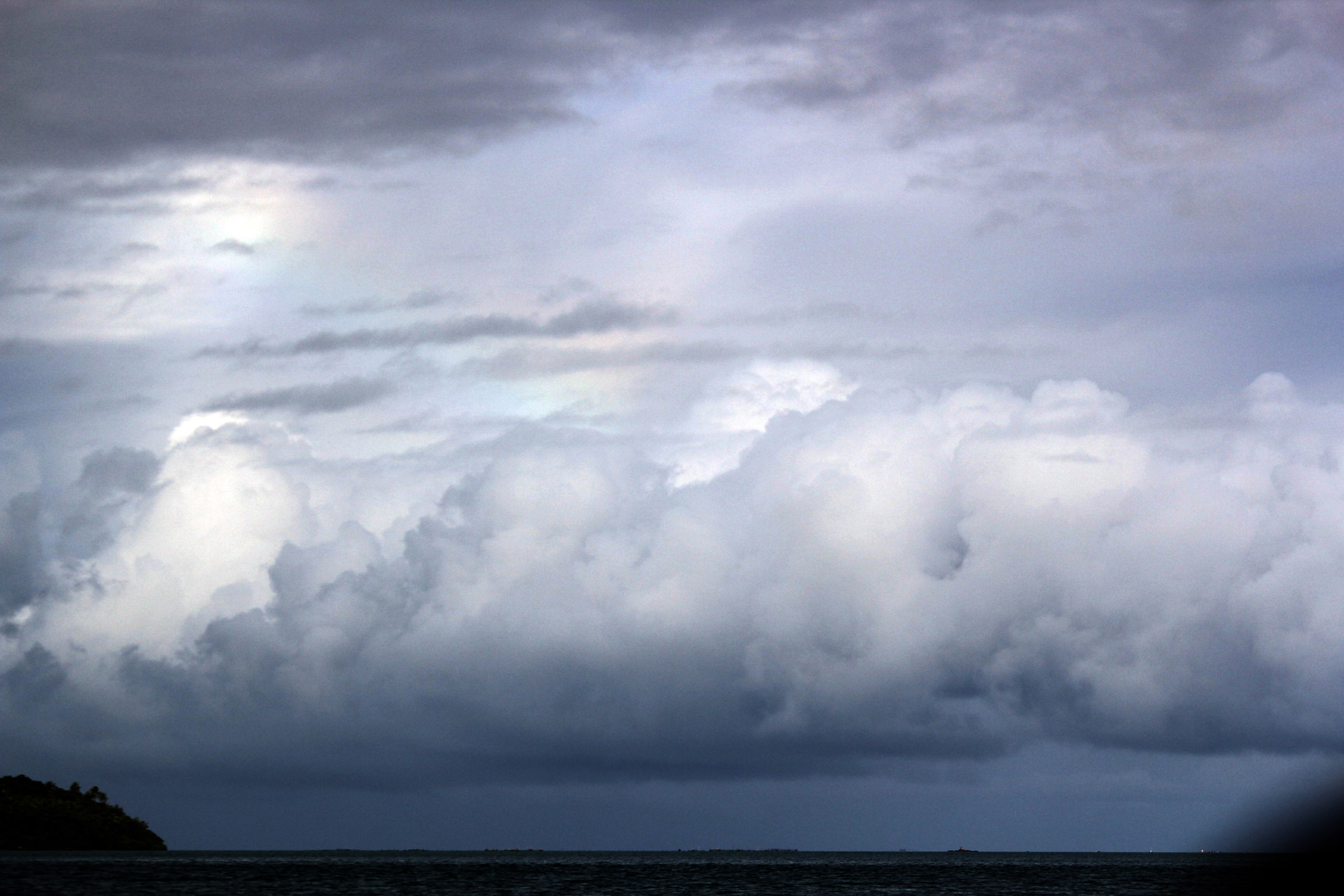 clouds cloudy sky nature free photo