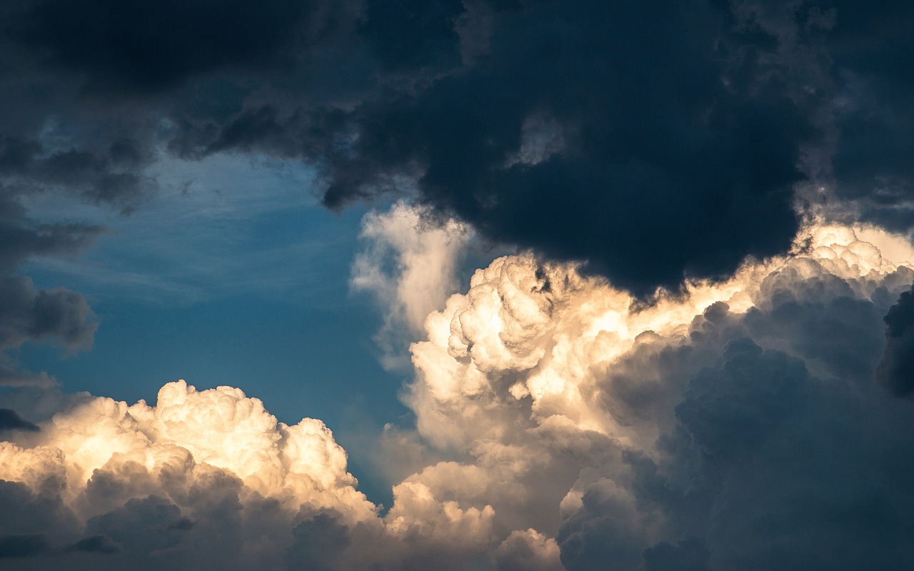 the clouds blue sky nature free photo