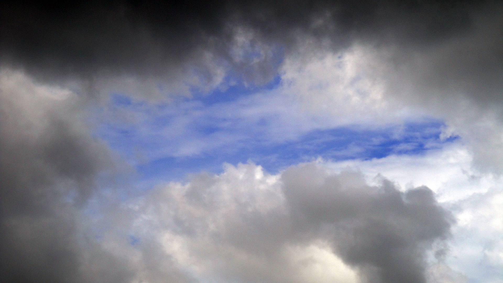 clouds cloudy sky nature free photo