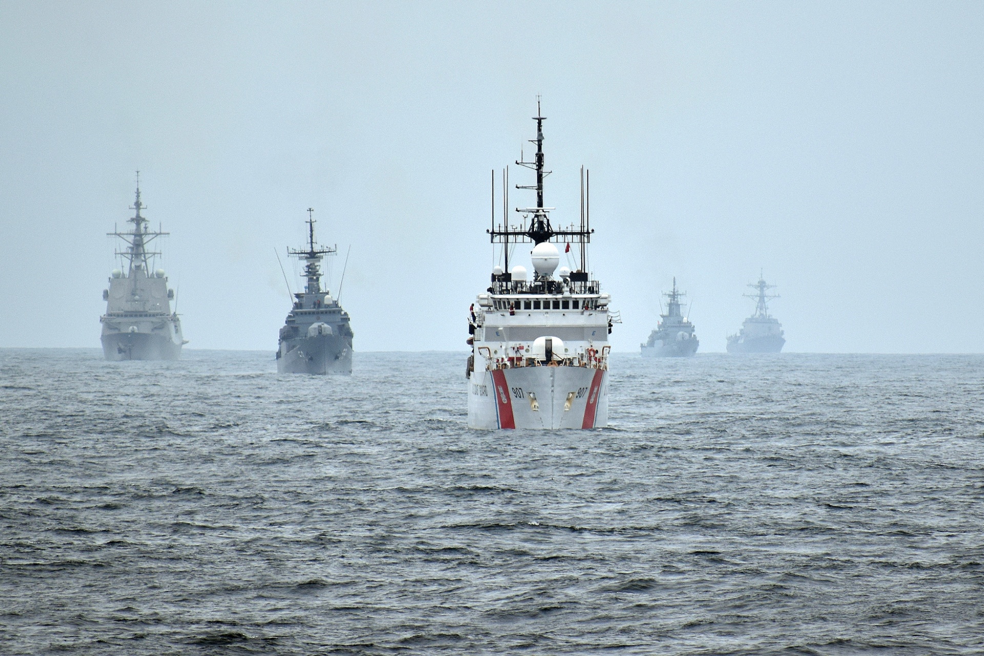 coast guard cutter escanaba free photo