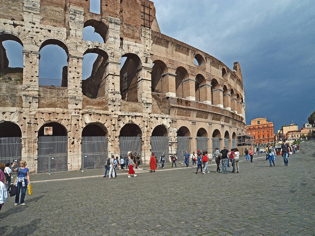 the coliseum architecture monumental free photo