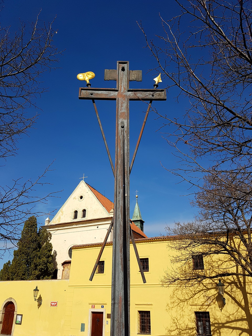 the convent of the capuchins prague loreto square free photo