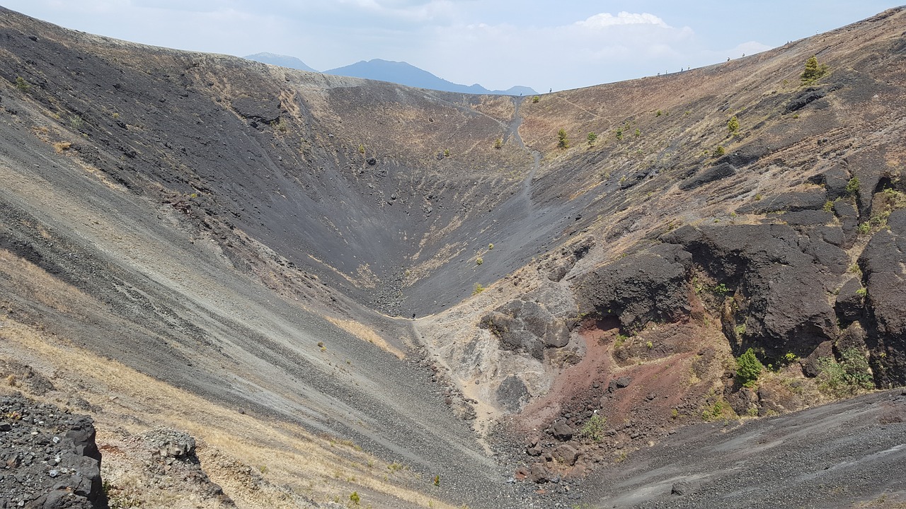 the crater of the volcano paricutin michoacán mexico free photo