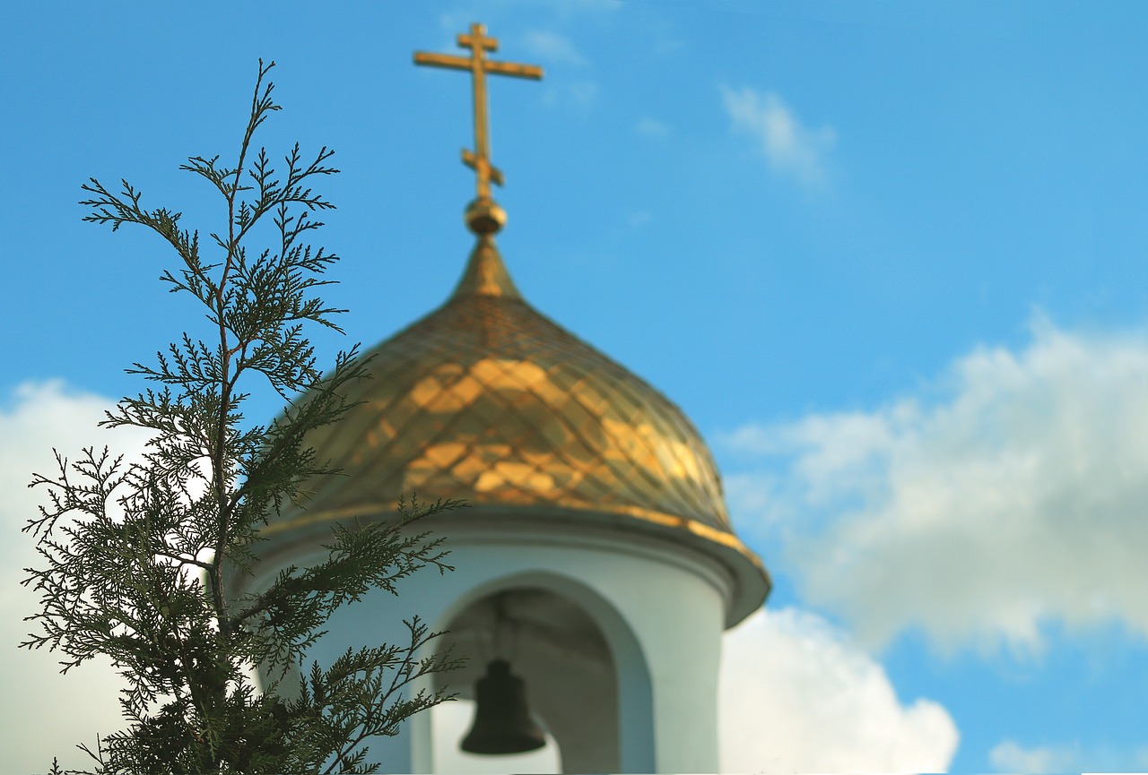 the dome of the church  sky  bell free photo