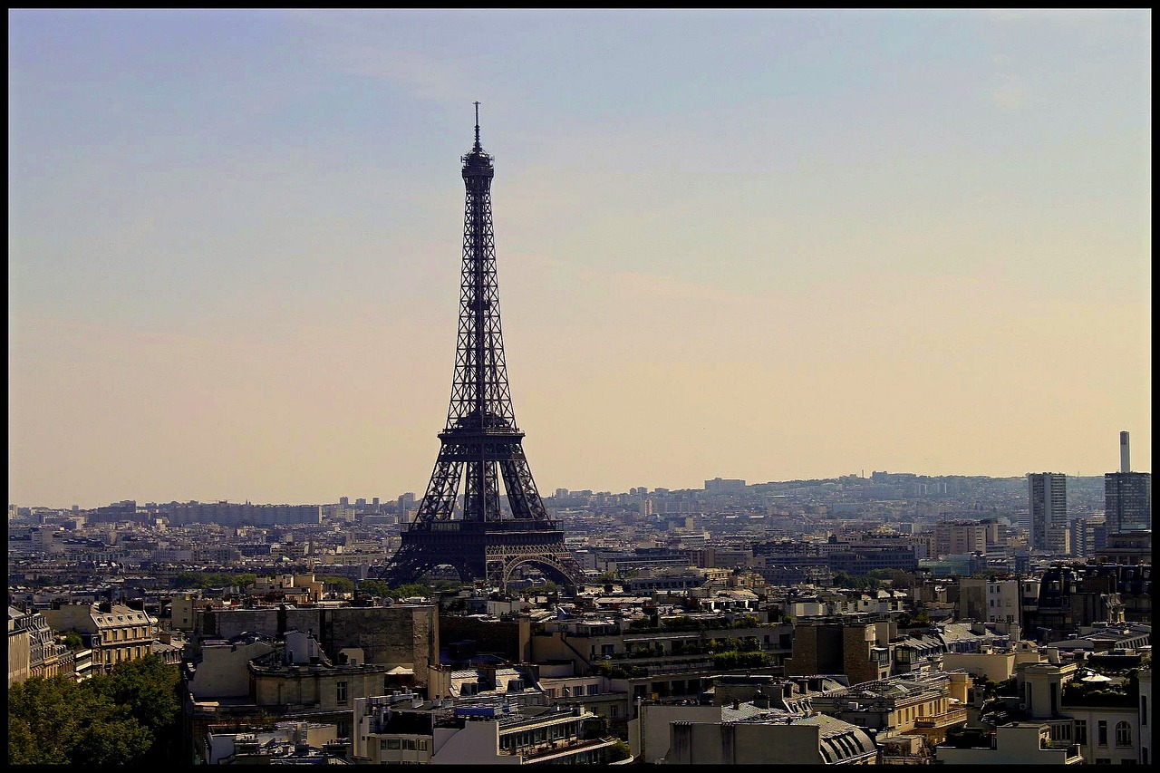 the eiffel tower france paris free photo