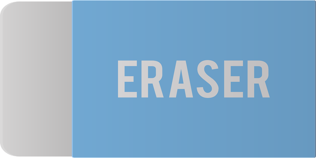 the eraser the phrase stationery free photo