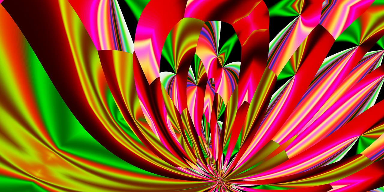 the fourth dimension fractal abstract free photo