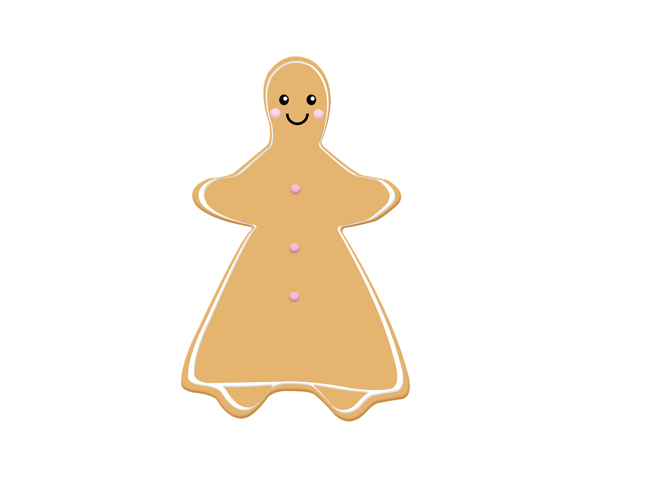 the gingerbread man material fondant cookies free photo