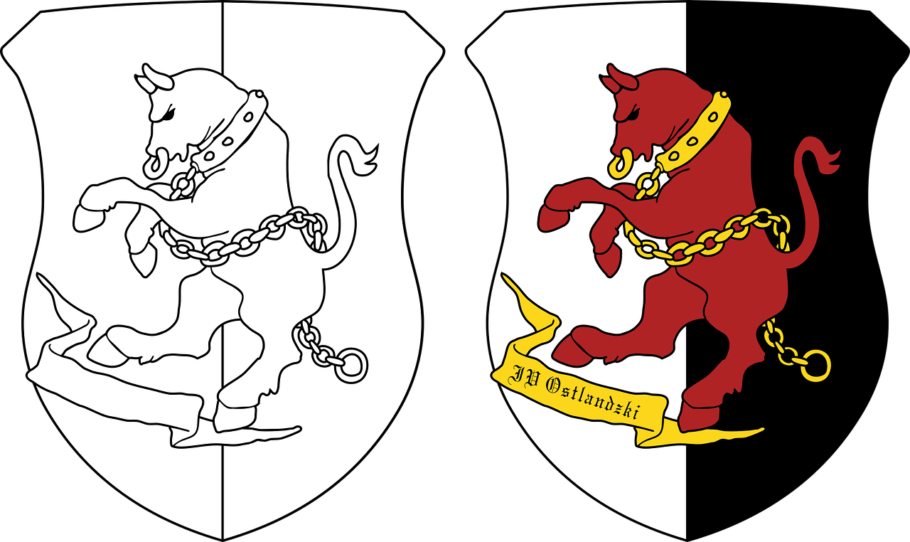 the grand duchy of ostlandu coat of arms ostland free photo
