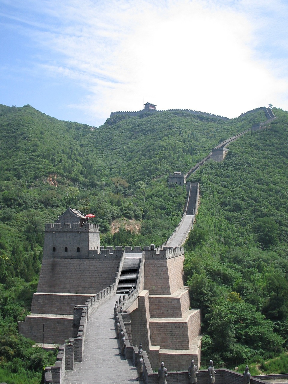 the great wall of china wonder of the world beijing free photo