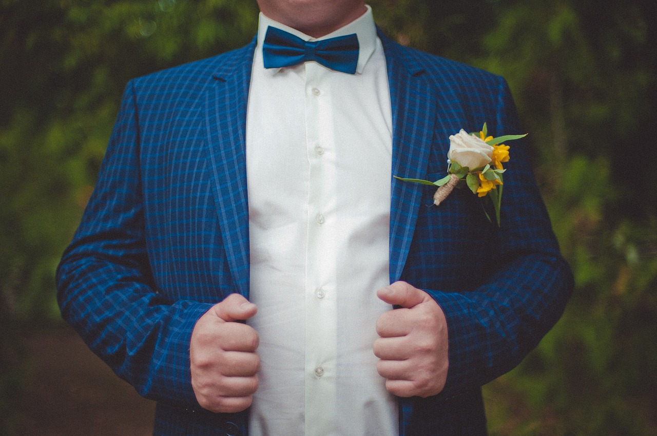 the groom costume butterfly free photo