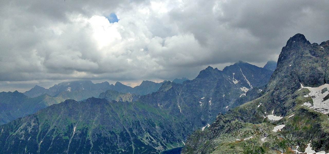 the high tatras mountains clouds free photo