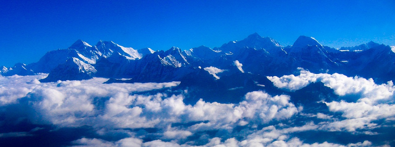 the himalayas panorama mountains free photo