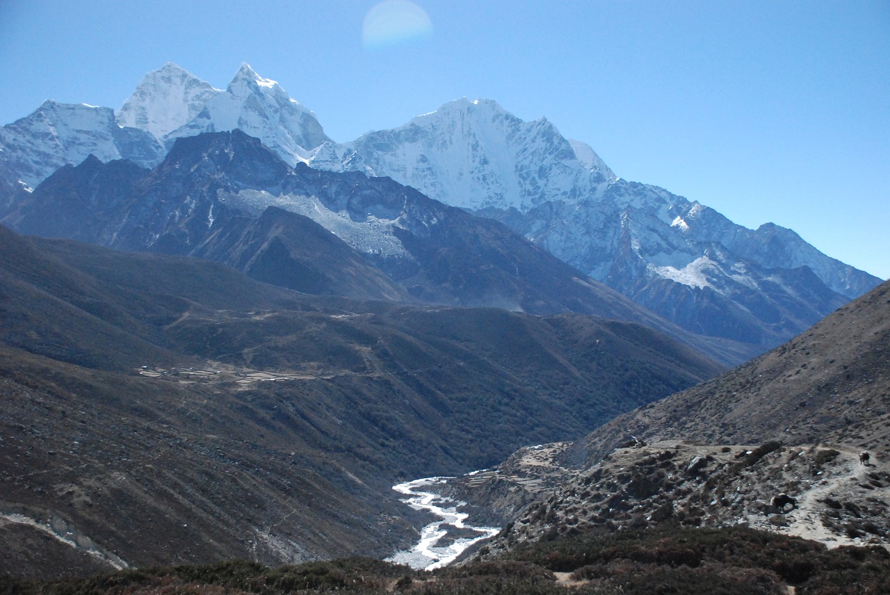 the himalayas  nepal  landscape free photo