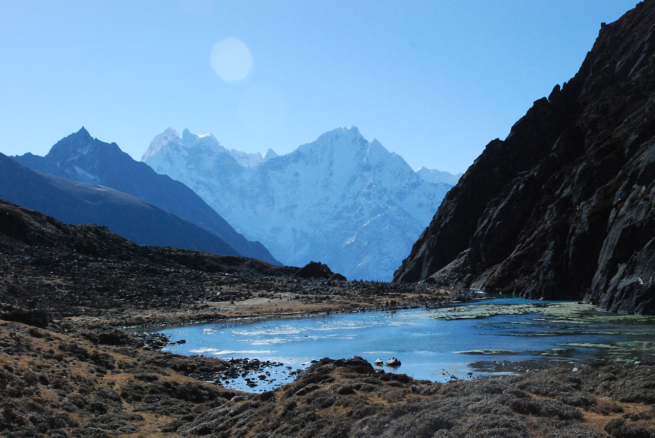 the himalayas  nepal  mountain landscape free photo
