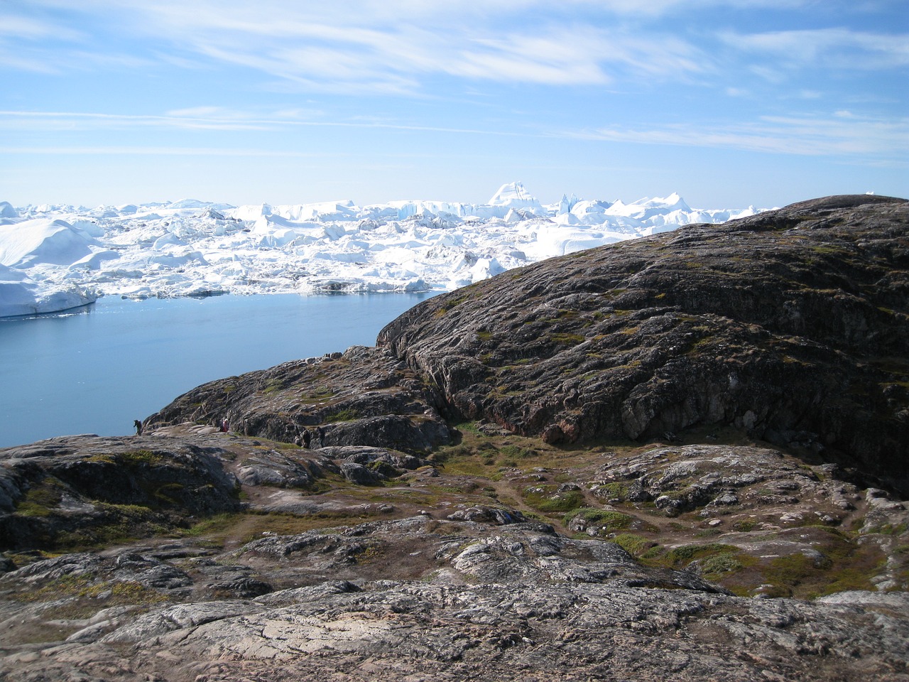 the icefjord greenland jakobshavn free photo