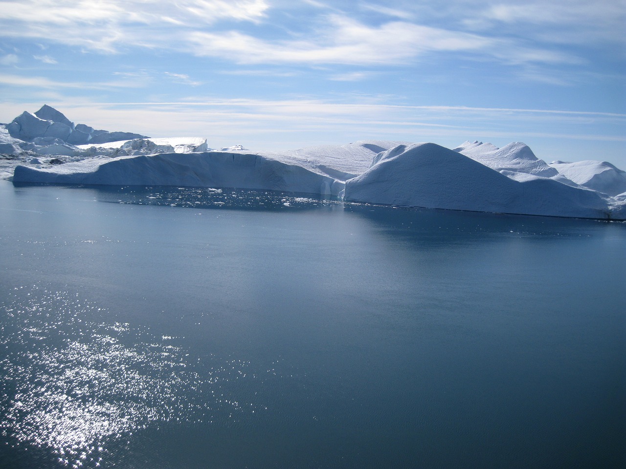 the icefjord greenland jakobshavn free photo