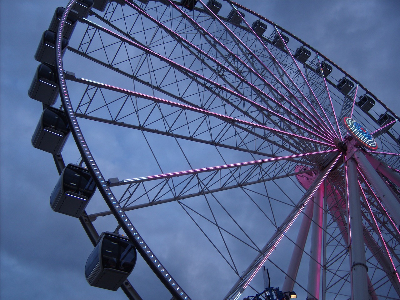 the island ferris wheel wheel free photo