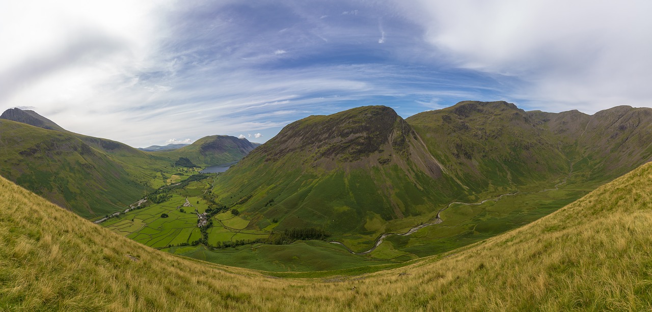 the lake district  mountains  panoramic free photo