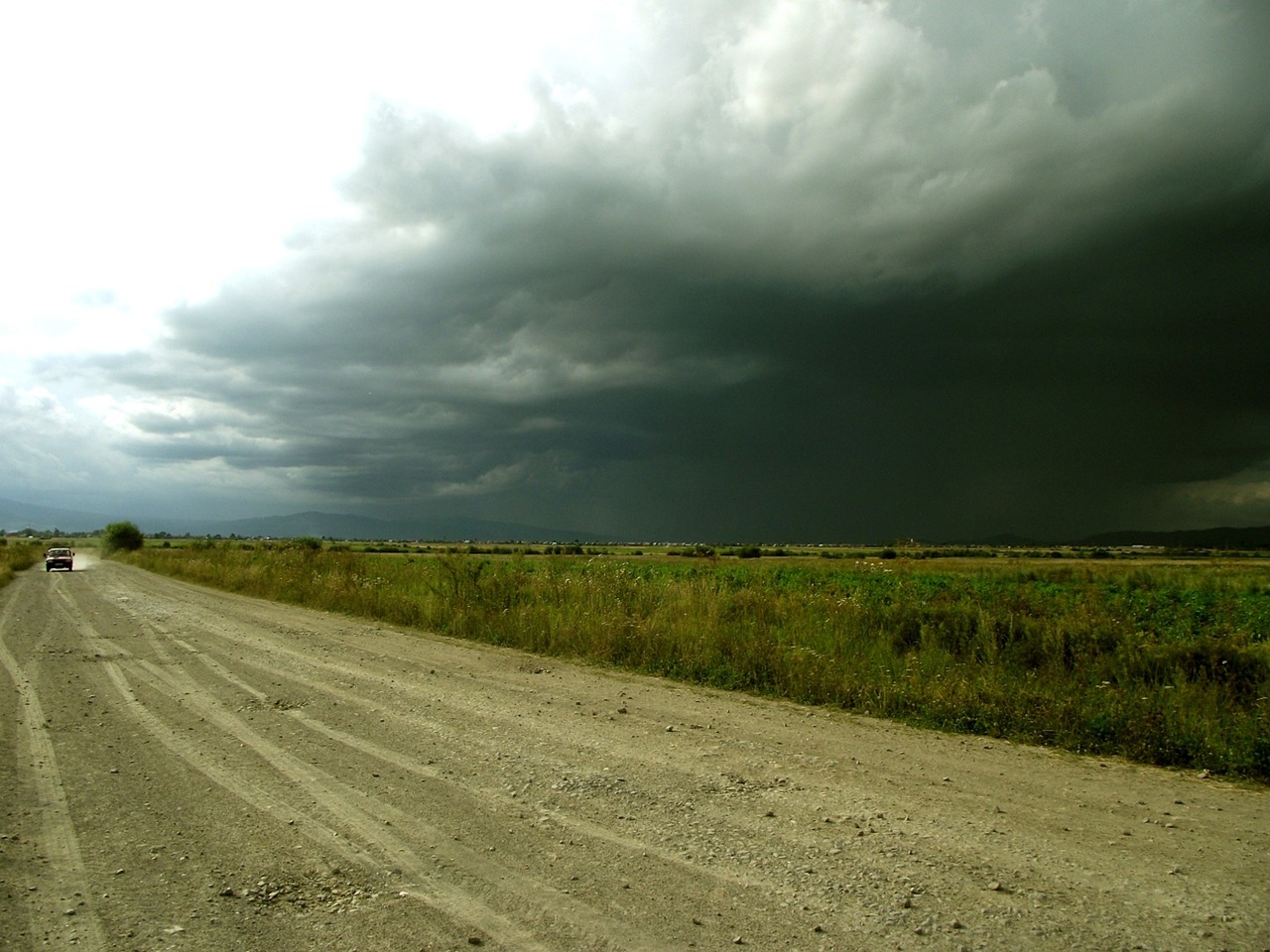 the land of the storm rain free photo