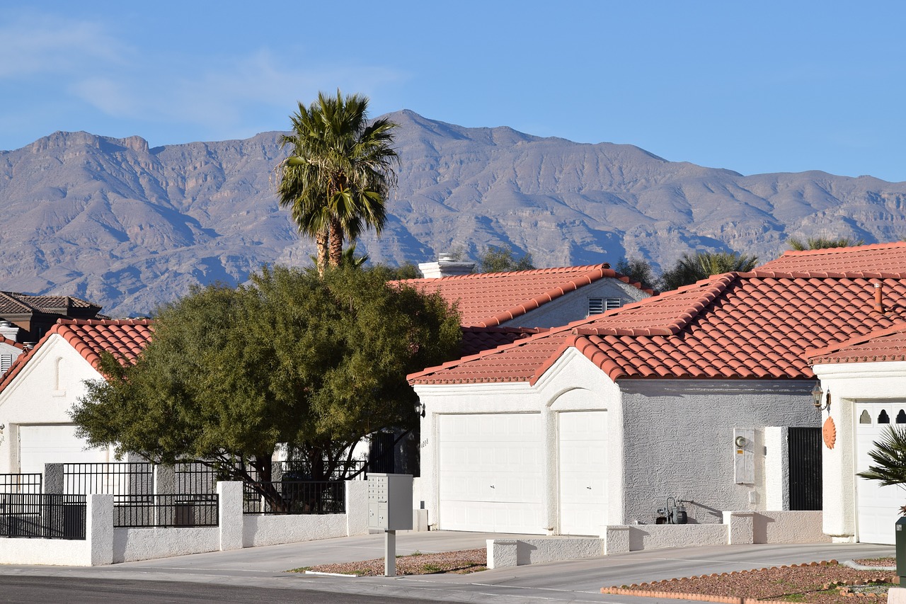 the las vegas range gass peak from north las vegas free photo