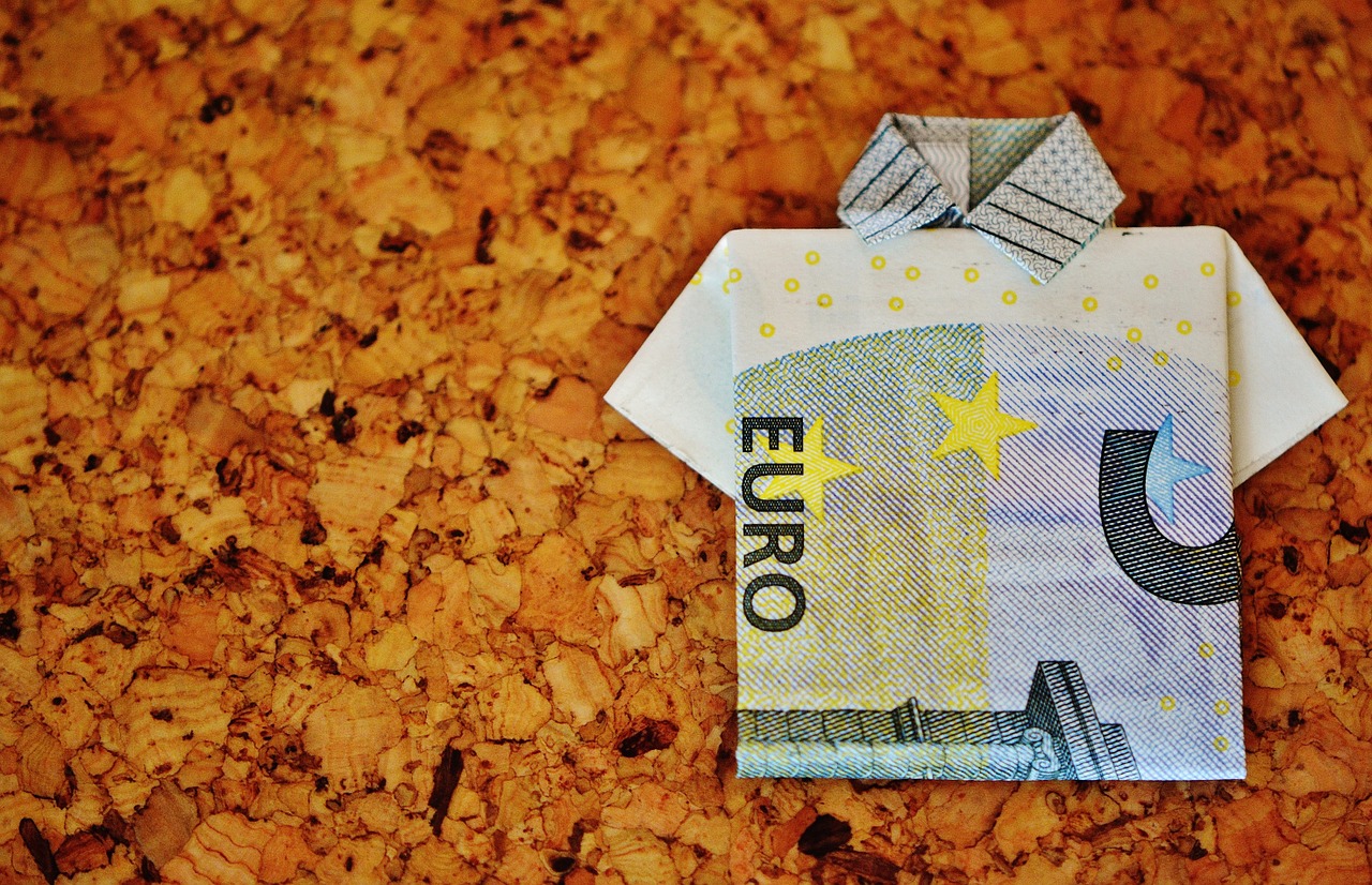the last shirt dollar bill 5 euro free photo